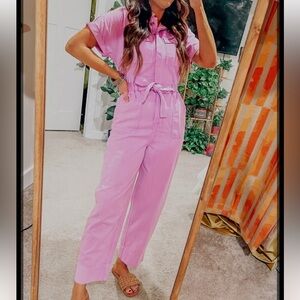 NWT Purple/pink Jumpsuit